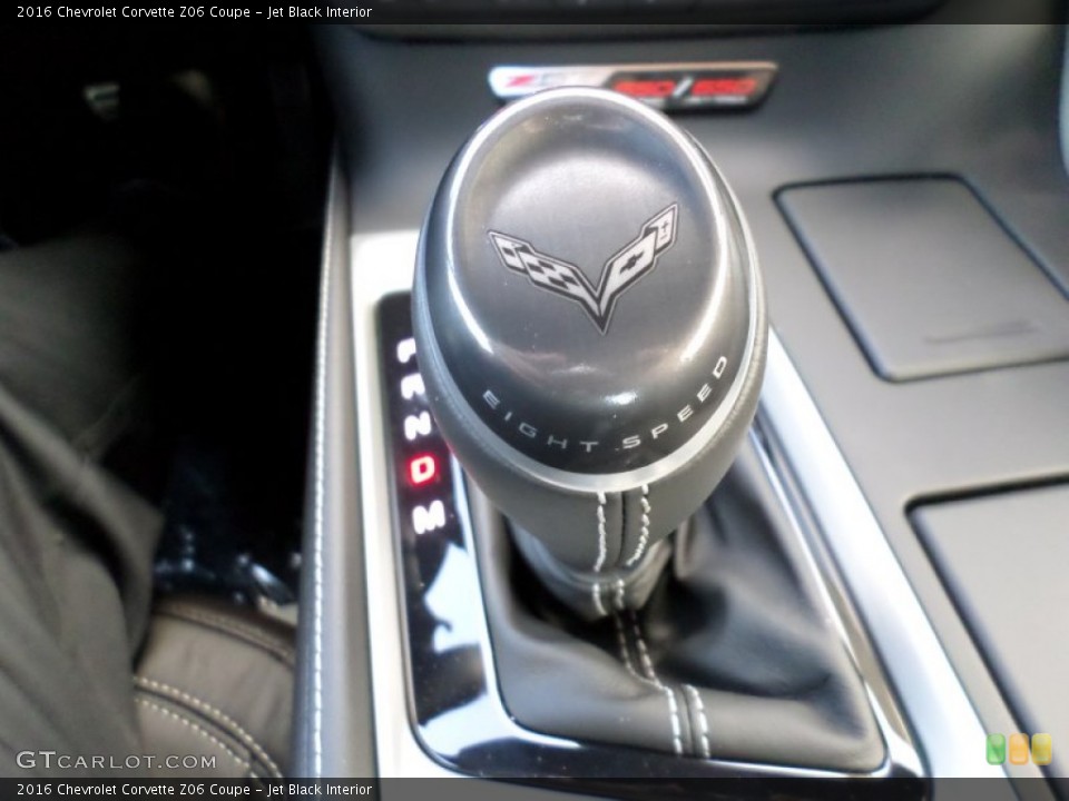 Jet Black Interior Transmission for the 2016 Chevrolet Corvette Z06 Coupe #107063512