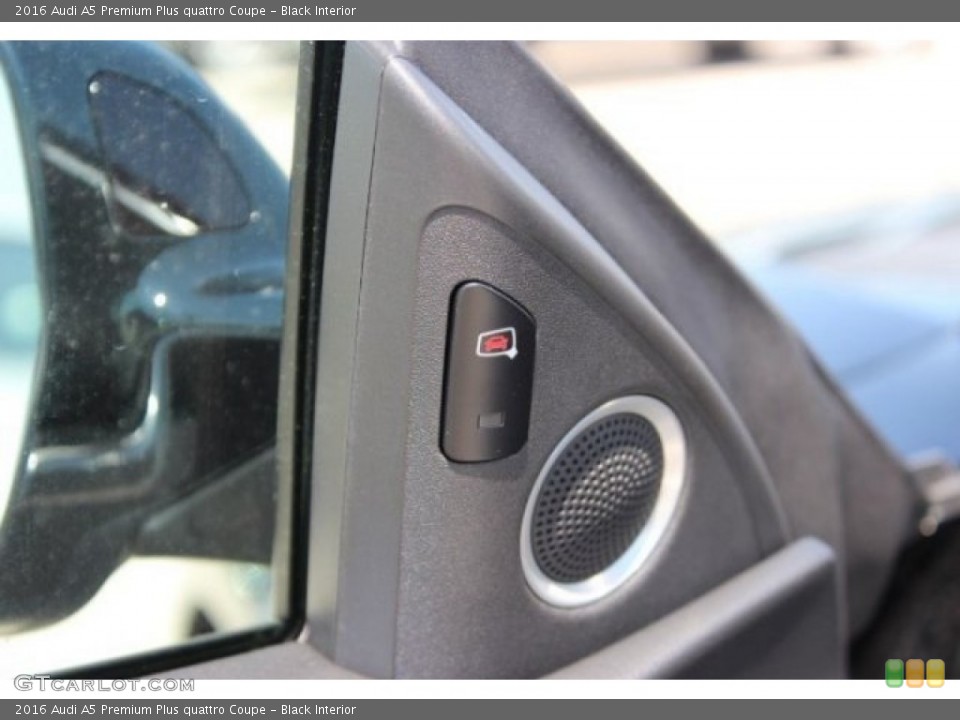 Black Interior Controls for the 2016 Audi A5 Premium Plus quattro Coupe #107067166