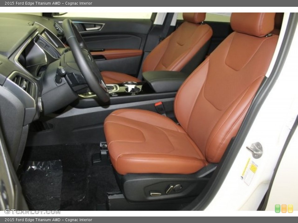 Cognac Interior Photo for the 2015 Ford Edge Titanium AWD #107069562