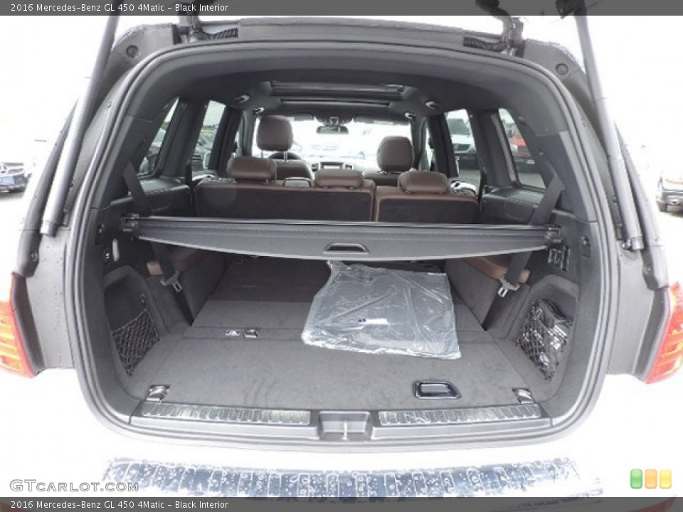 Black Interior Trunk for the 2016 Mercedes-Benz GL 450 4Matic #107070445
