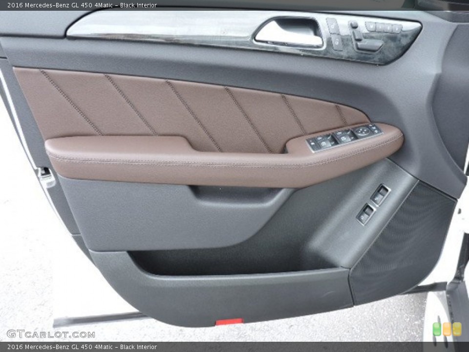 Black Interior Door Panel for the 2016 Mercedes-Benz GL 450 4Matic #107070511