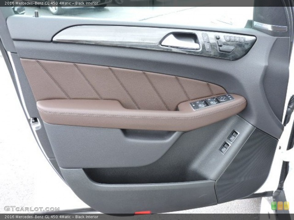 Black Interior Door Panel for the 2016 Mercedes-Benz GL 450 4Matic #107070532