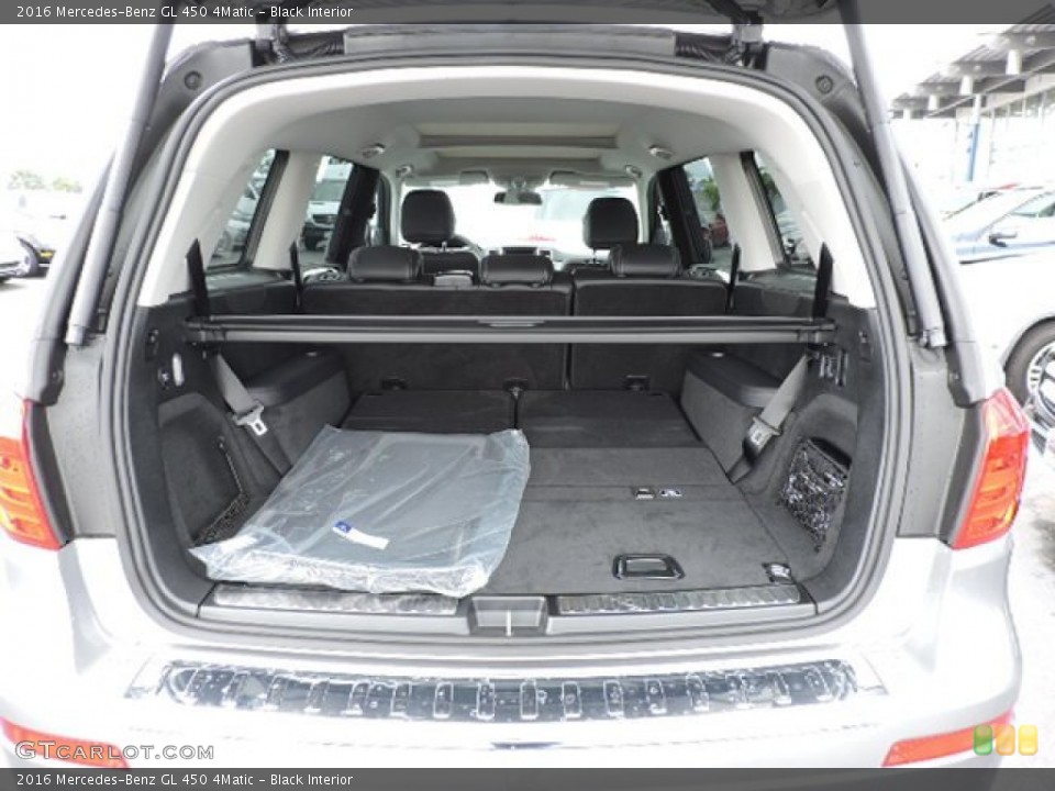 Black Interior Trunk for the 2016 Mercedes-Benz GL 450 4Matic #107070712
