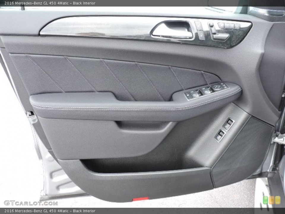 Black Interior Door Panel for the 2016 Mercedes-Benz GL 450 4Matic #107070739