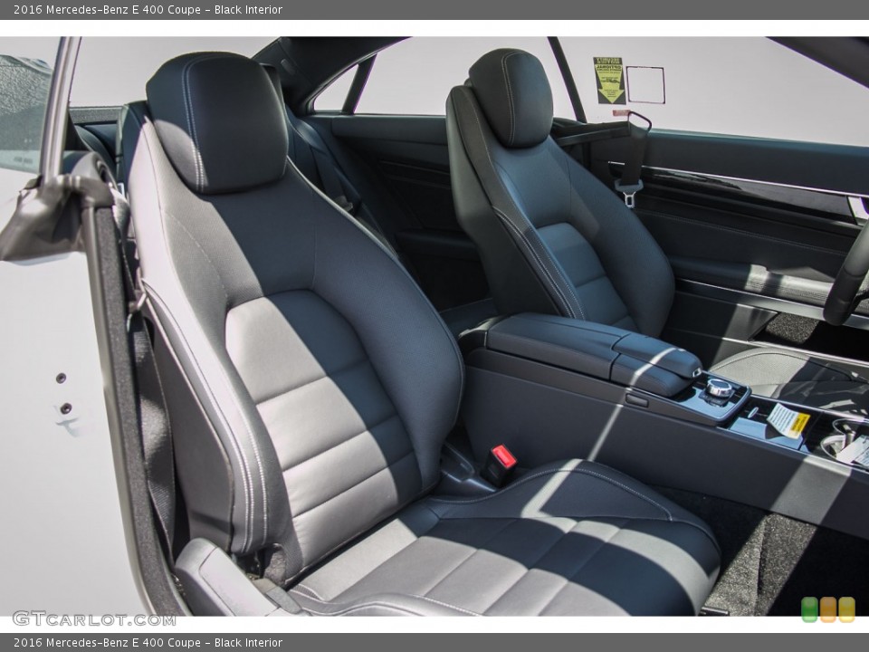 Black Interior Photo for the 2016 Mercedes-Benz E 400 Coupe #107072284