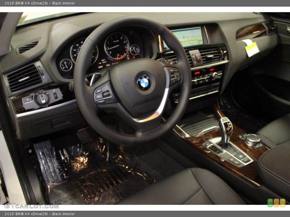 Black Interior Prime Interior for the 2016 BMW X4 xDrive28i #107076010