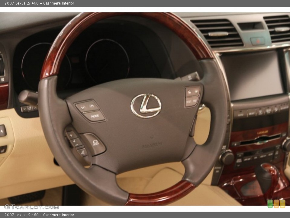 Cashmere Interior Steering Wheel for the 2007 Lexus LS 460 #107077872