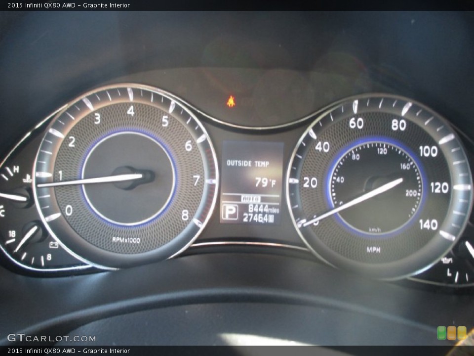 Graphite Interior Gauges for the 2015 Infiniti QX80 AWD #107079048