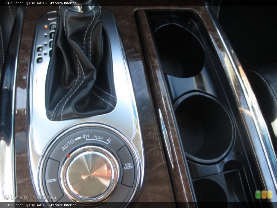 Graphite Interior Controls for the 2015 Infiniti QX80 AWD #107079117