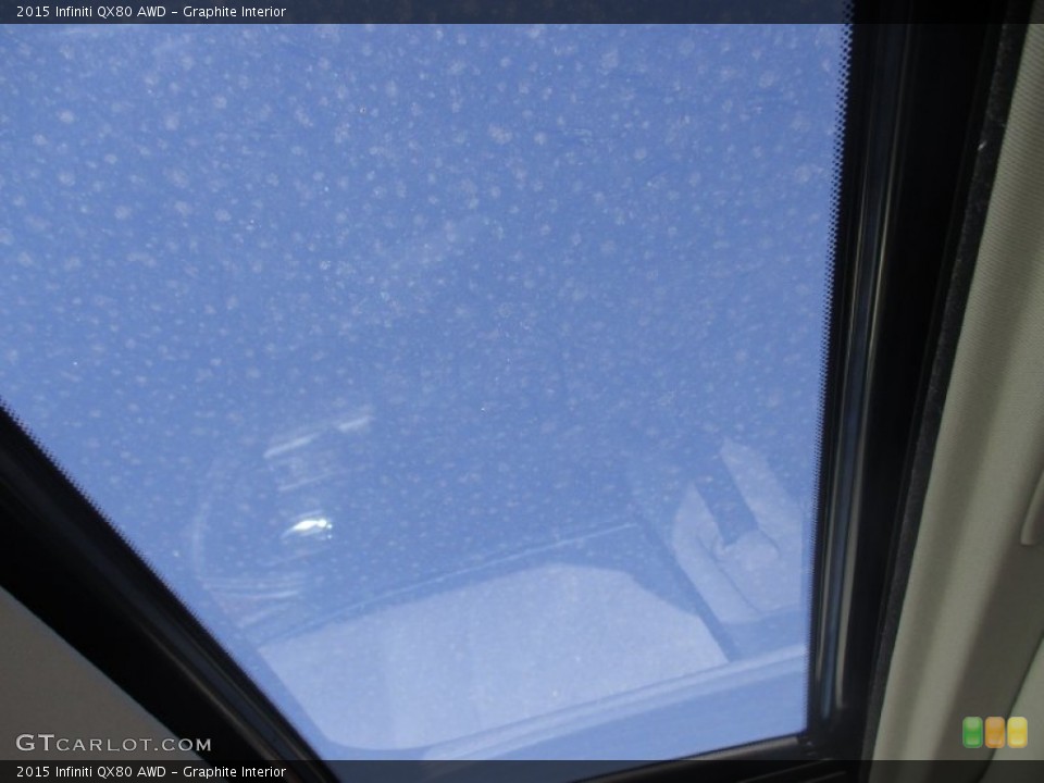 Graphite Interior Sunroof for the 2015 Infiniti QX80 AWD #107079213