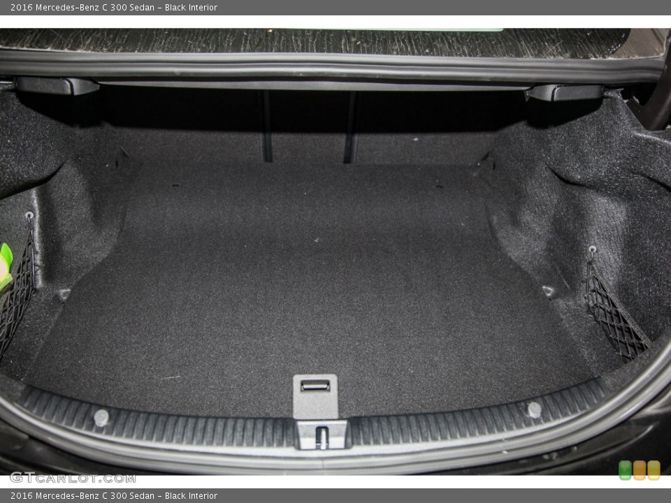 Black Interior Trunk for the 2016 Mercedes-Benz C 300 Sedan #107080563