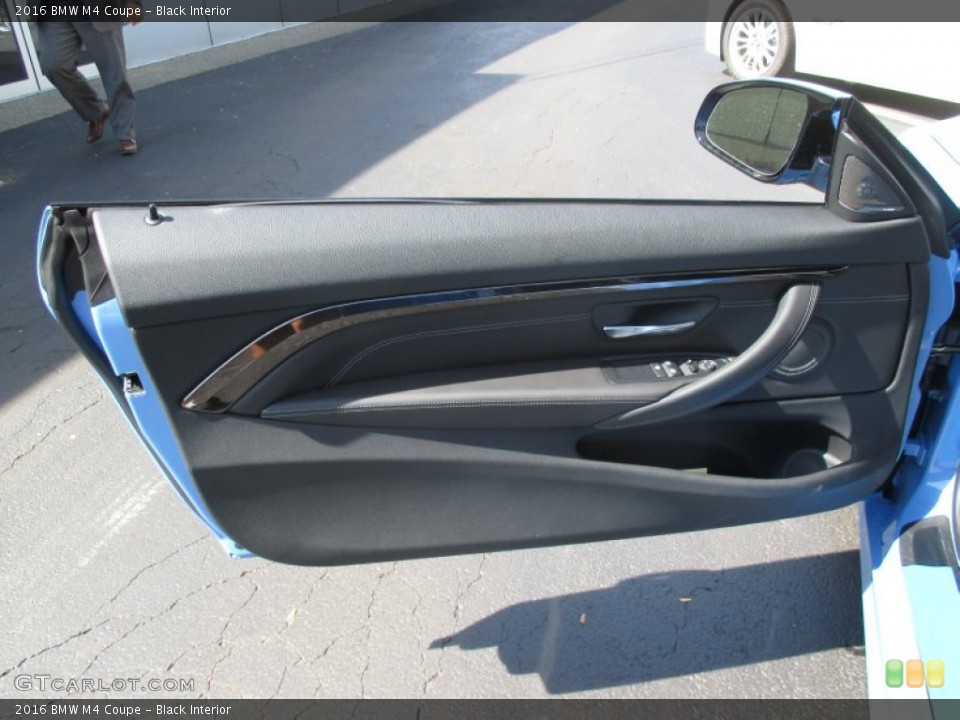 Black Interior Door Panel for the 2016 BMW M4 Coupe #107088191