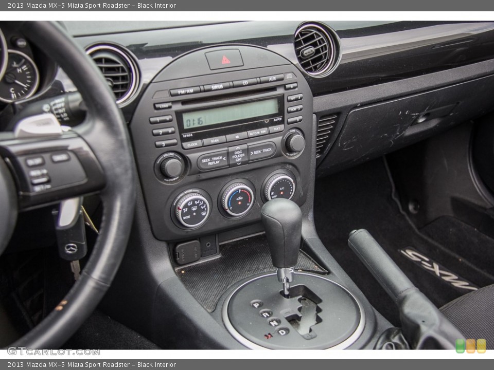 Black Interior Controls for the 2013 Mazda MX-5 Miata Sport Roadster #107098884