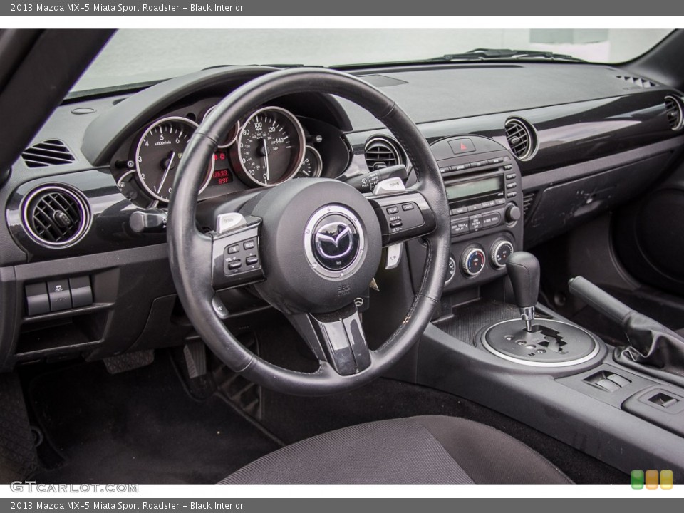 Black Interior Prime Interior for the 2013 Mazda MX-5 Miata Sport Roadster #107099241