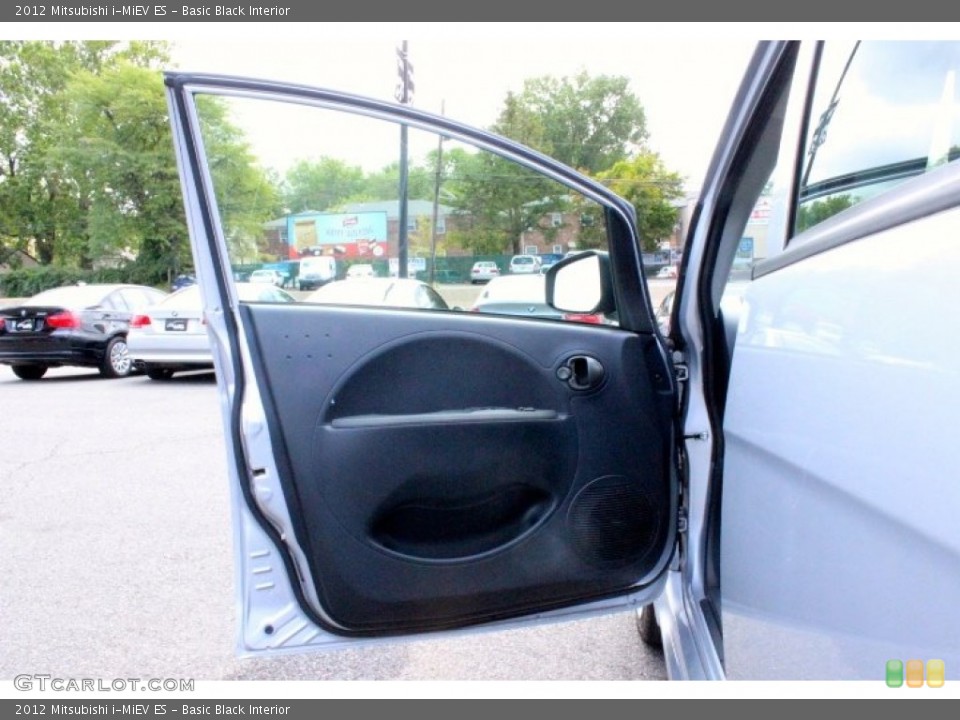 Basic Black Interior Door Panel for the 2012 Mitsubishi i-MiEV ES #107099607
