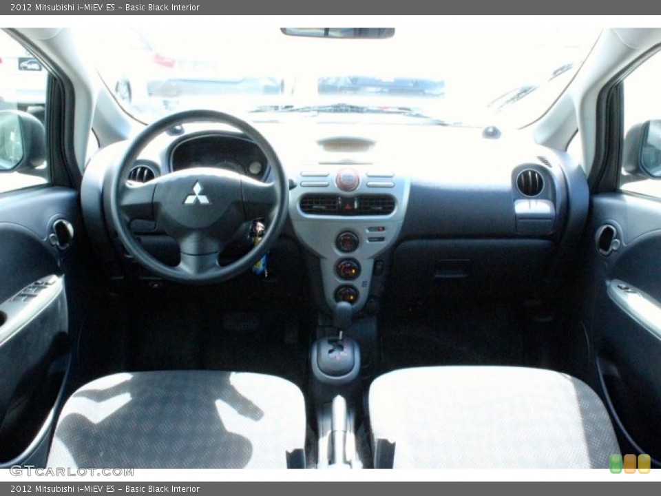 Basic Black Interior Dashboard for the 2012 Mitsubishi i-MiEV ES #107100078
