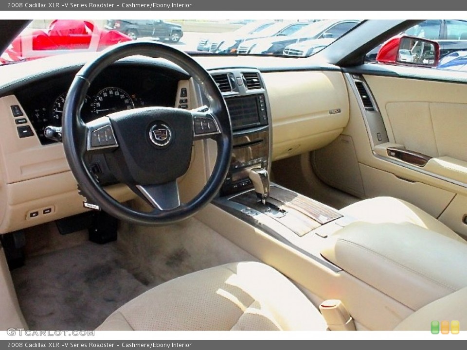 Cashmere/Ebony 2008 Cadillac XLR Interiors