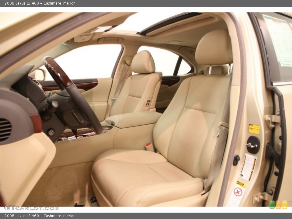 Cashmere Interior Front Seat for the 2008 Lexus LS 460 #107101470