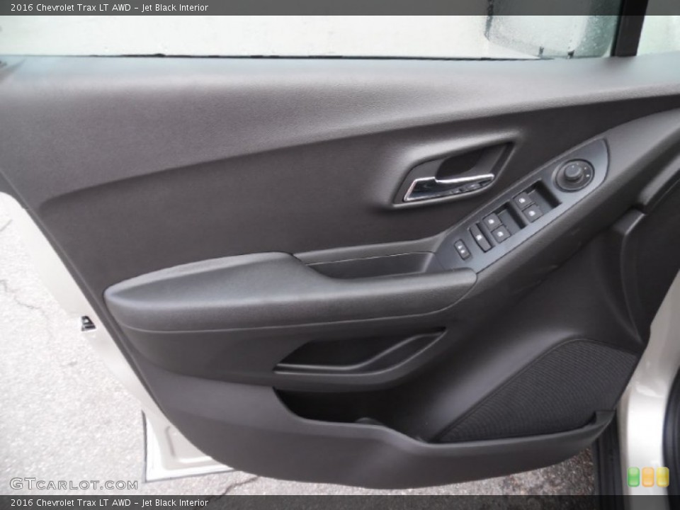 Jet Black Interior Door Panel for the 2016 Chevrolet Trax LT AWD #107102415