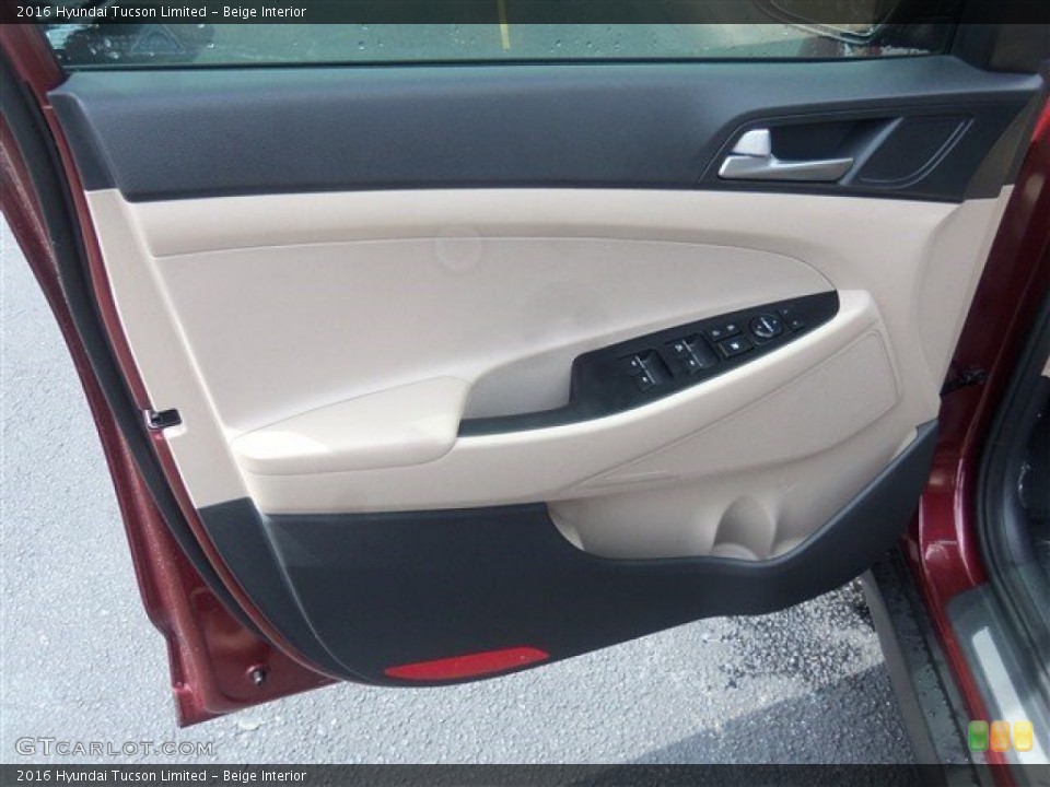 Beige Interior Door Panel for the 2016 Hyundai Tucson Limited #107107064