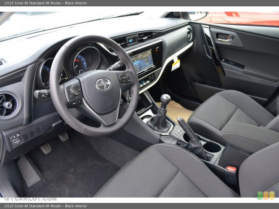 Black Interior Prime Interior for the 2016 Scion iM  #107116388