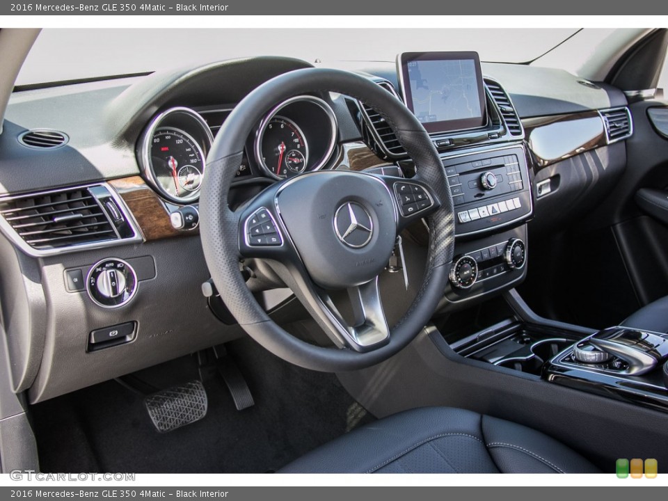 Black Interior Dashboard for the 2016 Mercedes-Benz GLE 350 4Matic #107116604