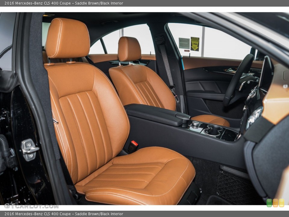 Saddle Brown/Black Interior Photo for the 2016 Mercedes-Benz CLS 400 Coupe #107116925