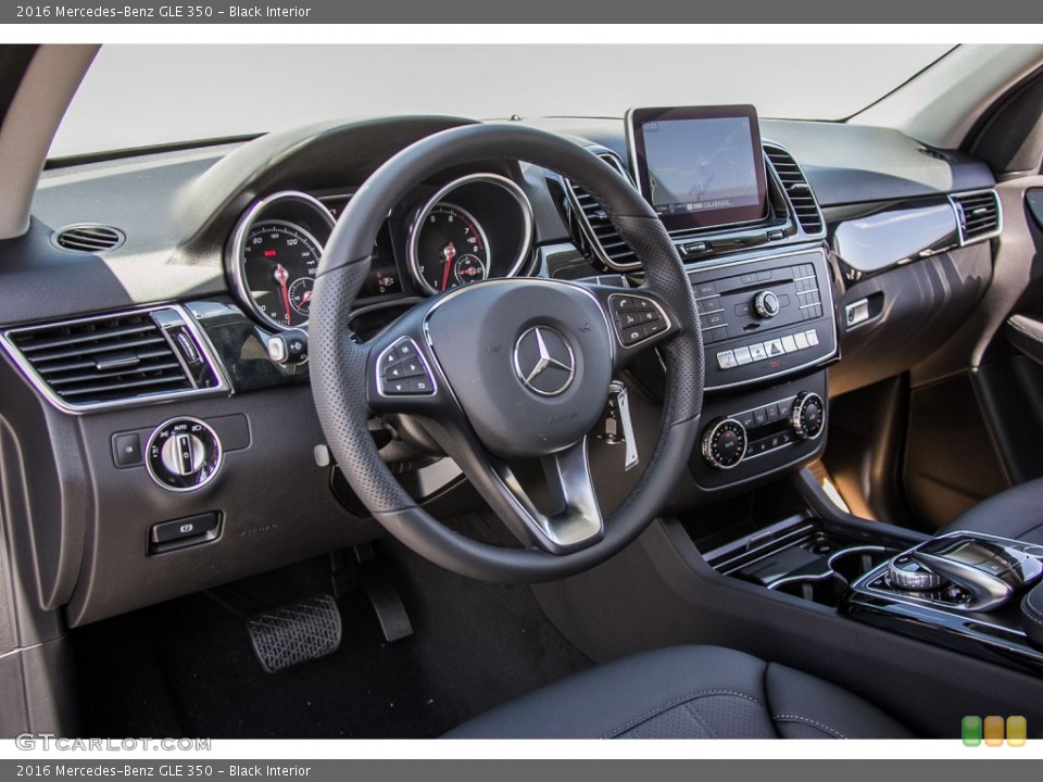 Black Interior Dashboard for the 2016 Mercedes-Benz GLE 350 #107117312