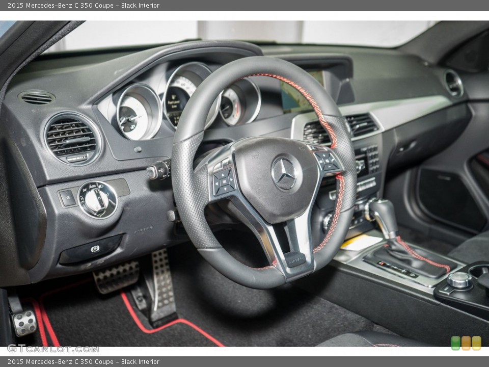 Black Interior Prime Interior for the 2015 Mercedes-Benz C 350 Coupe #107118320