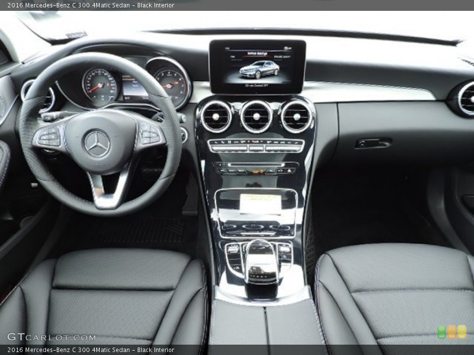 Black Interior Photo for the 2016 Mercedes-Benz C 300 4Matic Sedan #107131408