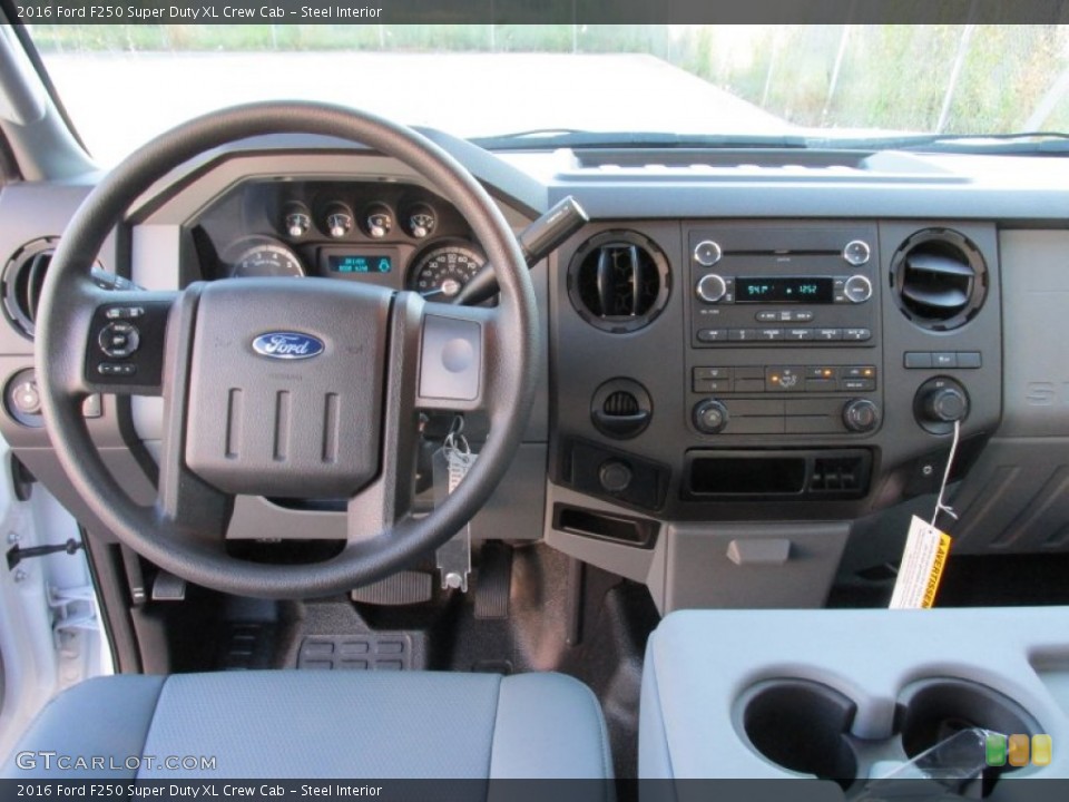Steel Interior Dashboard for the 2016 Ford F250 Super Duty XL Crew Cab #107133161