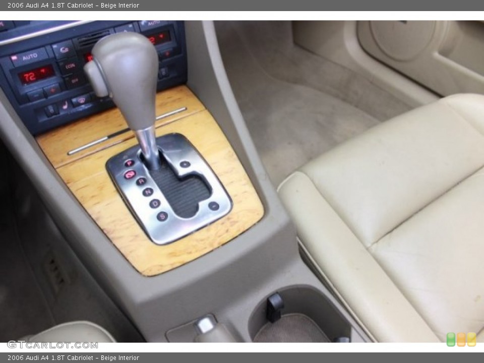 Beige Interior Transmission for the 2006 Audi A4 1.8T Cabriolet #107133891