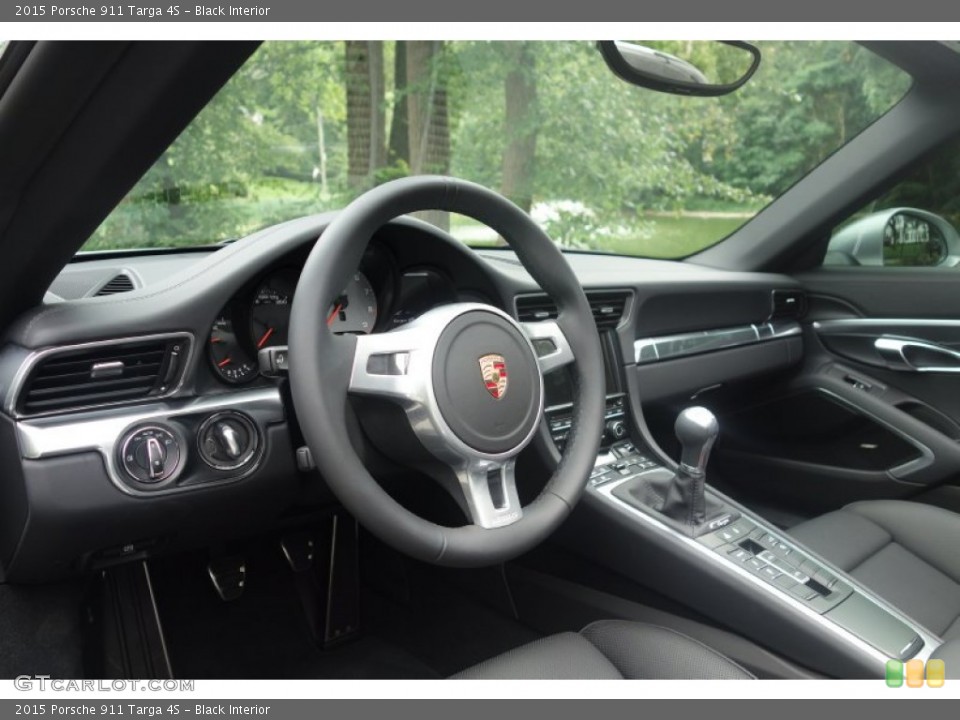 Black Interior Prime Interior for the 2015 Porsche 911 Targa 4S #107136689
