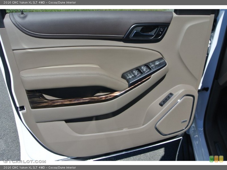 Cocoa/Dune Interior Door Panel for the 2016 GMC Yukon XL SLT 4WD #107148689