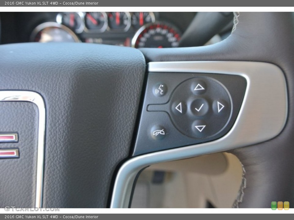 Cocoa/Dune Interior Controls for the 2016 GMC Yukon XL SLT 4WD #107148799