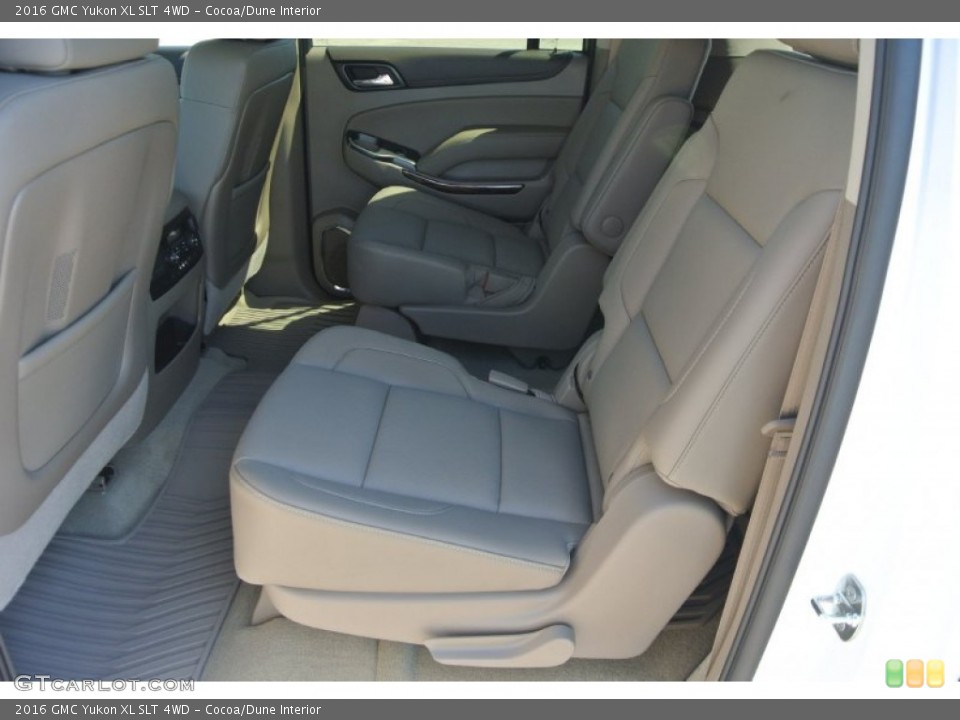 Cocoa/Dune Interior Rear Seat for the 2016 GMC Yukon XL SLT 4WD #107148830