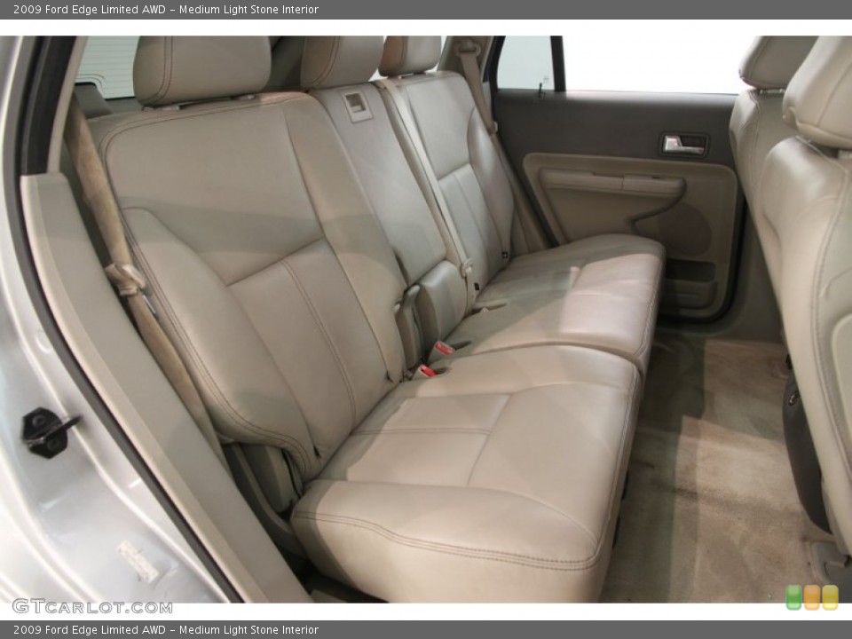 Medium Light Stone Interior Rear Seat for the 2009 Ford Edge Limited AWD #107150063