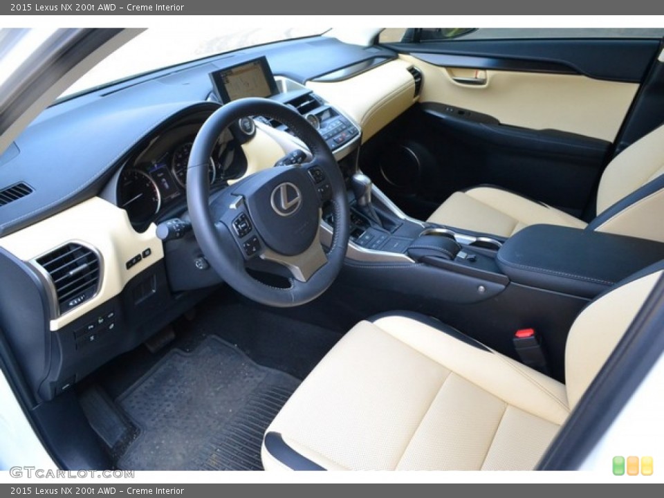 Creme Interior Prime Interior for the 2015 Lexus NX 200t AWD #107154704