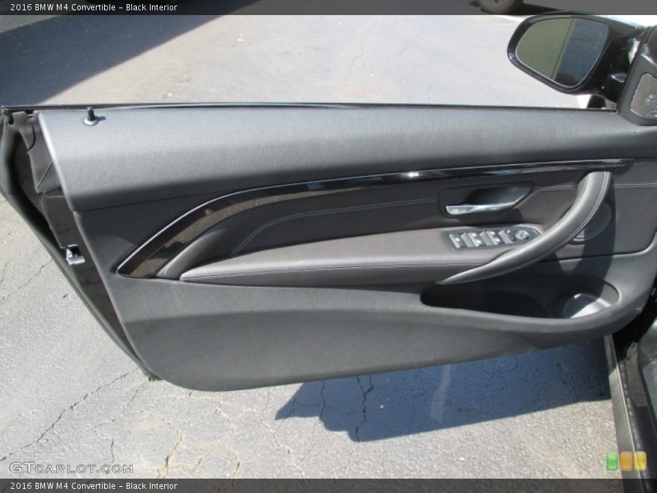 Black Interior Door Panel for the 2016 BMW M4 Convertible #107159282