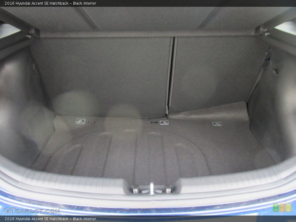 Black Interior Trunk for the 2016 Hyundai Accent SE Hatchback #107159627