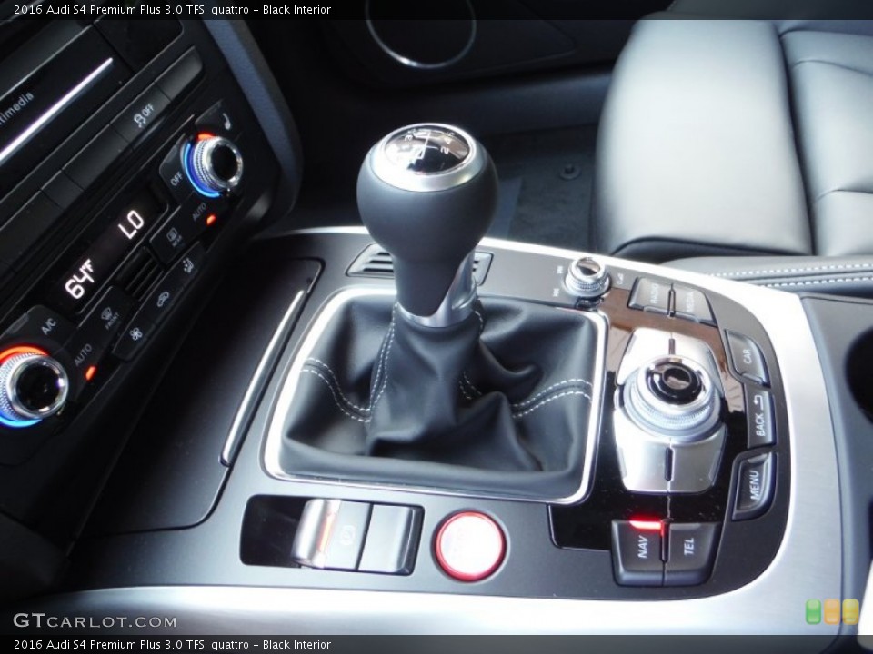 Black Interior Transmission for the 2016 Audi S4 Premium Plus 3.0 TFSI quattro #107159723