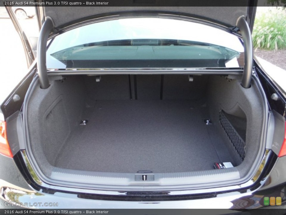 Black Interior Trunk for the 2016 Audi S4 Premium Plus 3.0 TFSI quattro #107159882