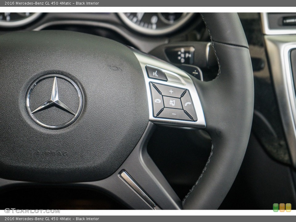 Black Interior Controls for the 2016 Mercedes-Benz GL 450 4Matic #107166935