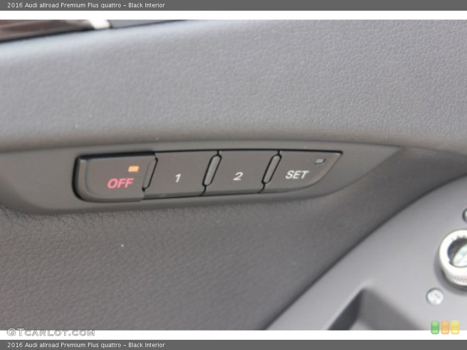 Black Interior Controls for the 2016 Audi allroad Premium Plus quattro #107179409