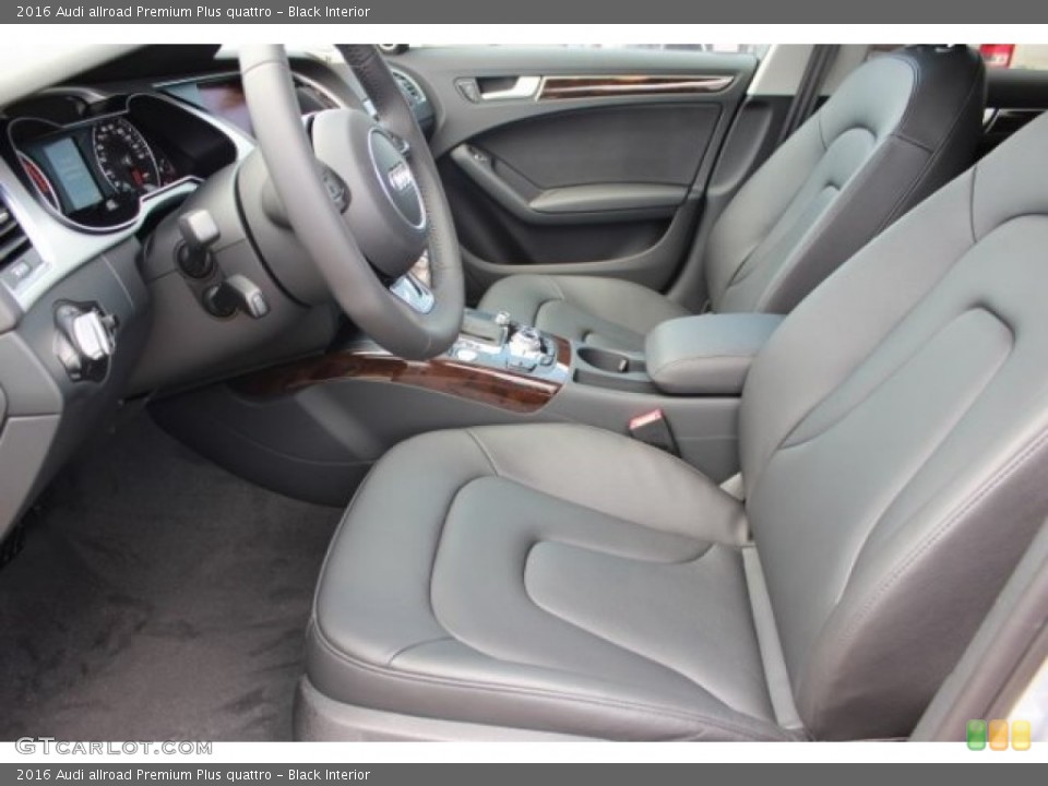 Black Interior Front Seat for the 2016 Audi allroad Premium Plus quattro #107179472