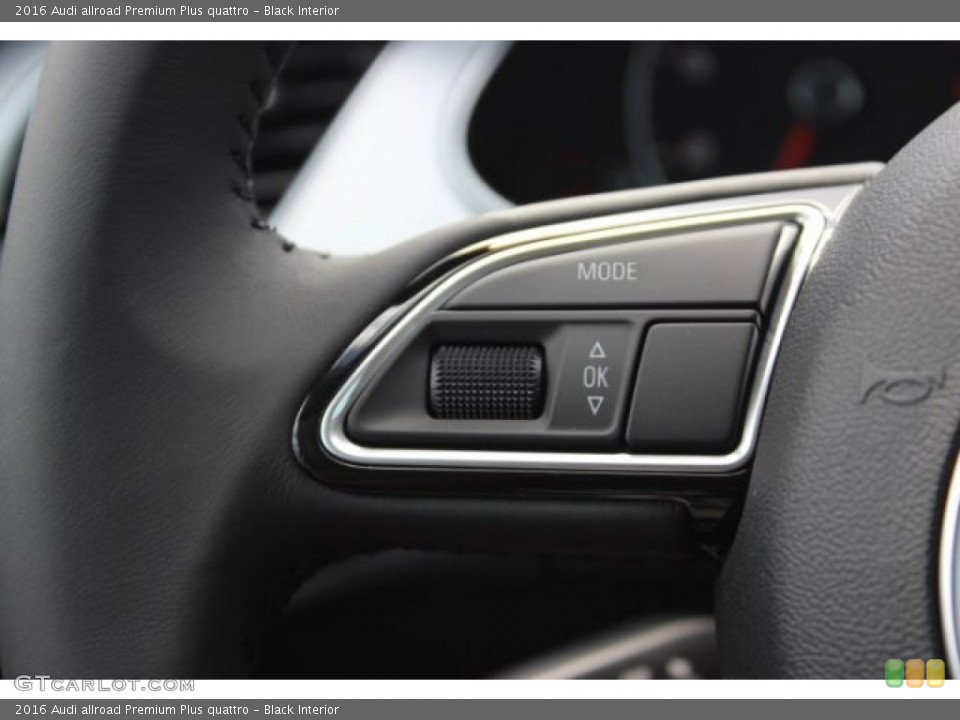 Black Interior Controls for the 2016 Audi allroad Premium Plus quattro #107179685