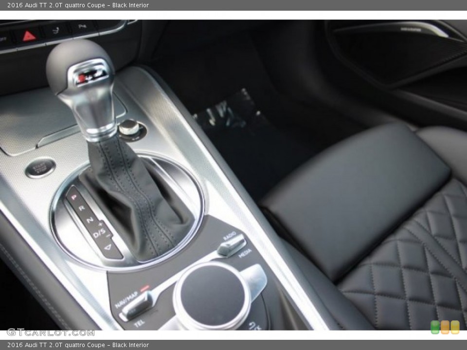 Black Interior Transmission for the 2016 Audi TT 2.0T quattro Coupe #107181011