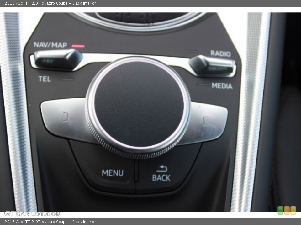 Black Interior Controls for the 2016 Audi TT 2.0T quattro Coupe #107181042