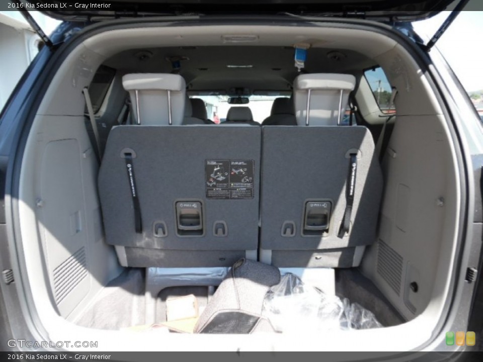 Gray Interior Trunk for the 2016 Kia Sedona LX #107181149