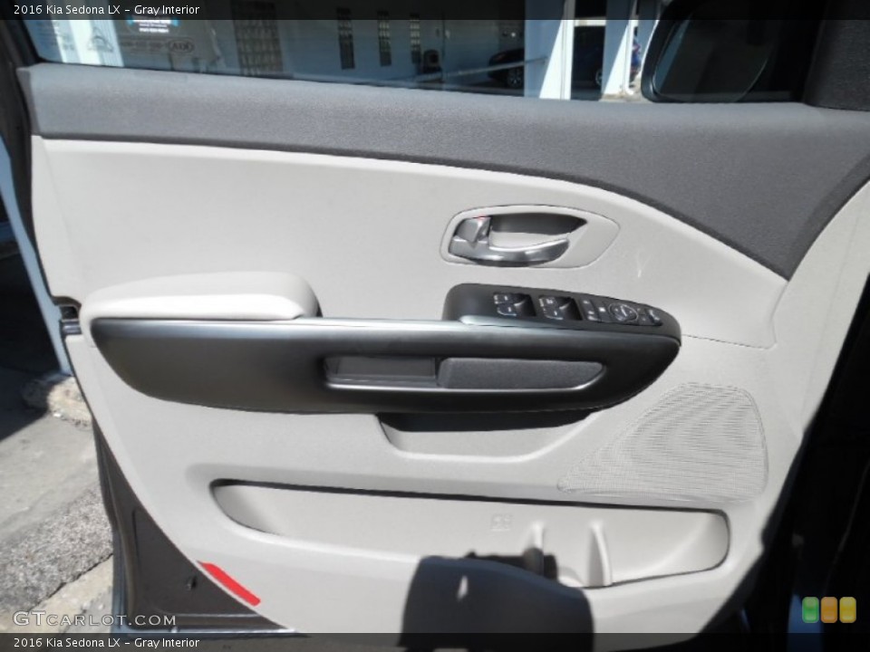 Gray Interior Door Panel for the 2016 Kia Sedona LX #107181269